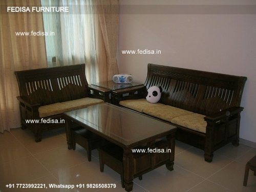 Wooden Sofa Set-3970