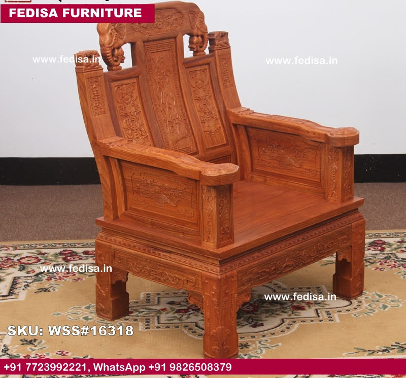 Wooden Sofa Set-3975