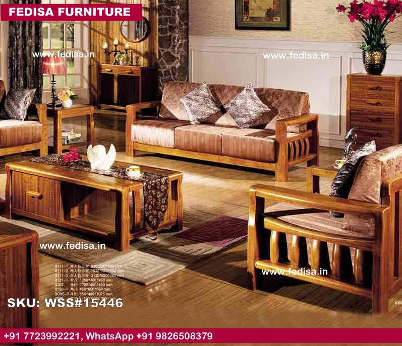 Wooden Sofa Set-3995