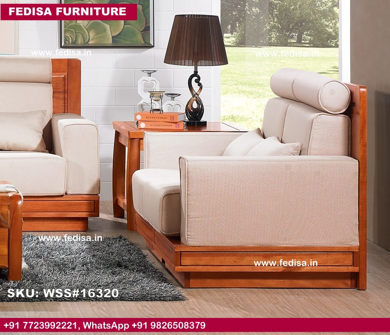 Wooden Sofa Set-3997