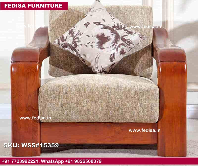 Wooden Sofa Set-4009