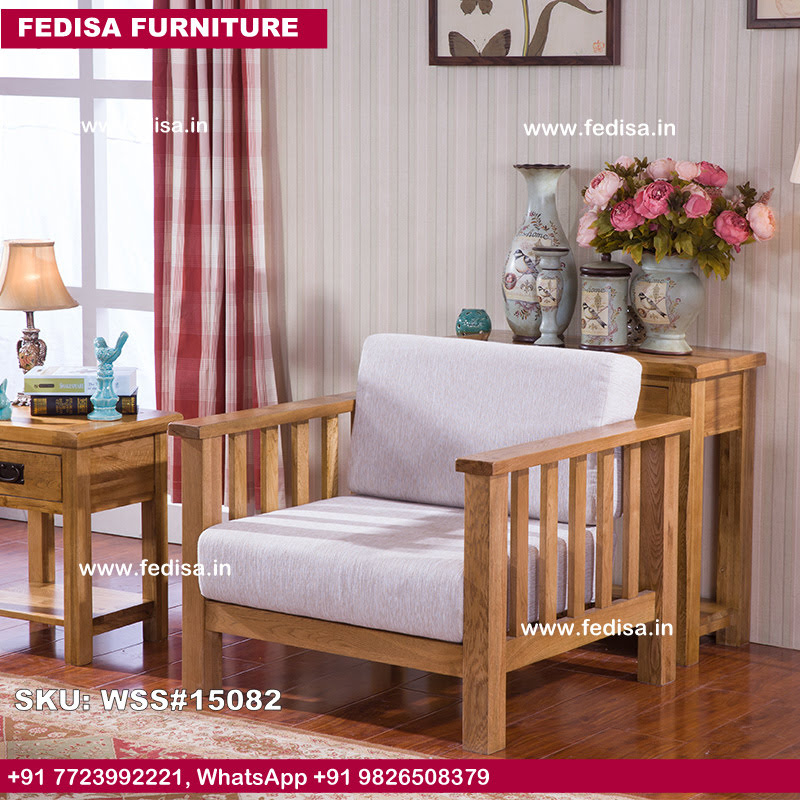 Wooden Sofa Set-4109