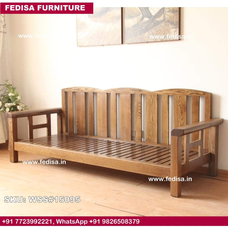 Wooden Sofa Set-4123