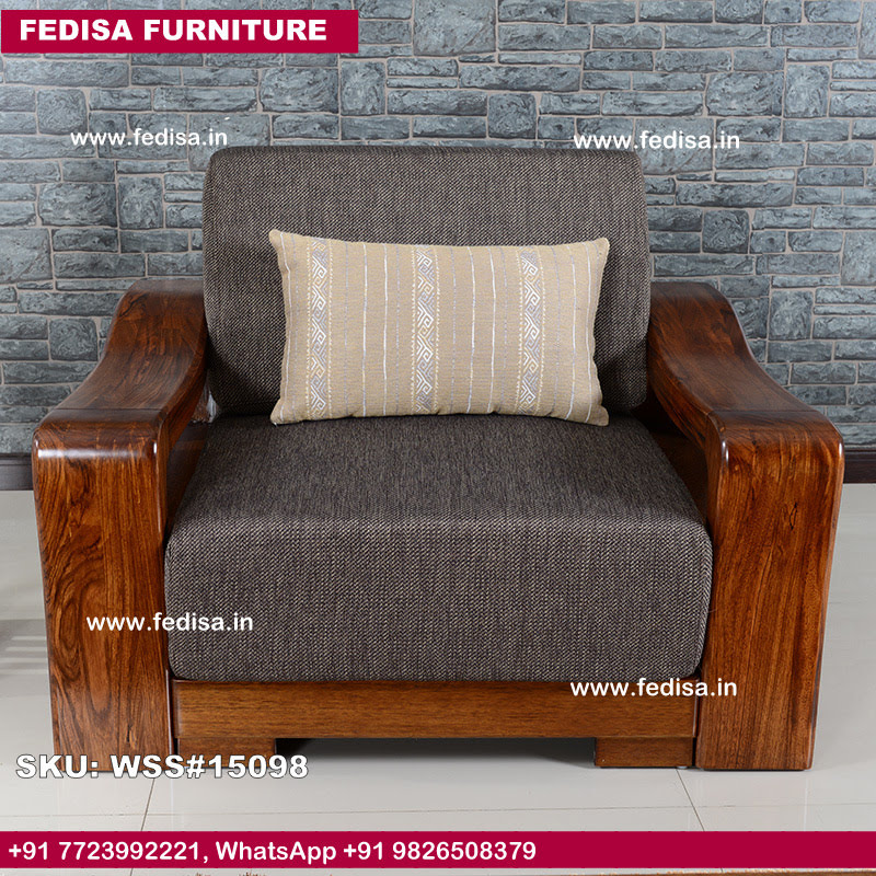 Wooden Sofa Set-4126