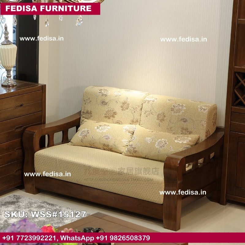 Wooden Sofa Set-4159