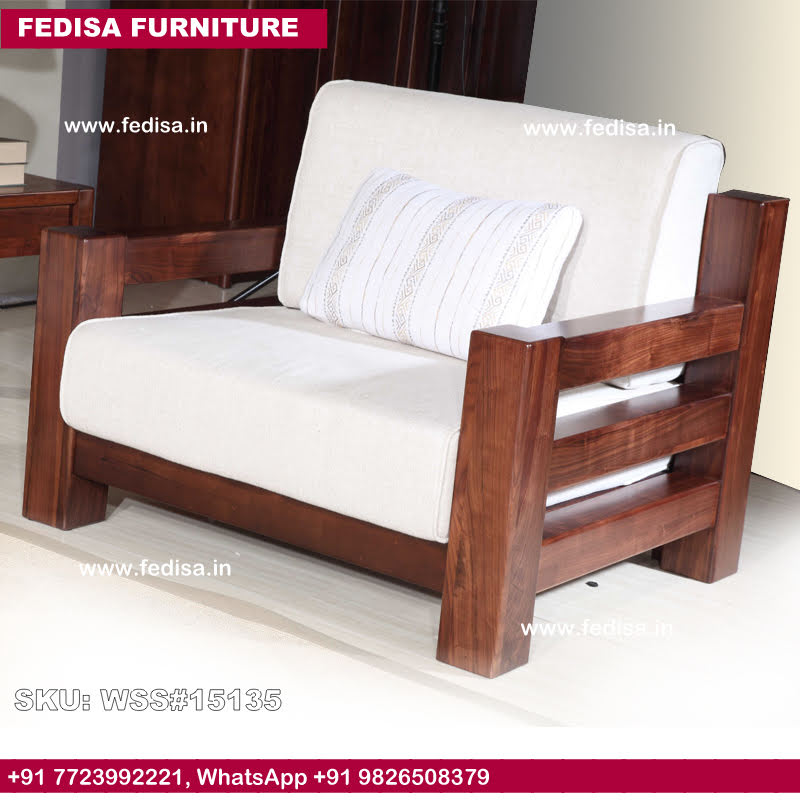Wooden Sofa Set-4168
