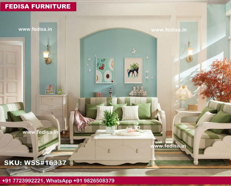 Wooden Sofa Set-4186