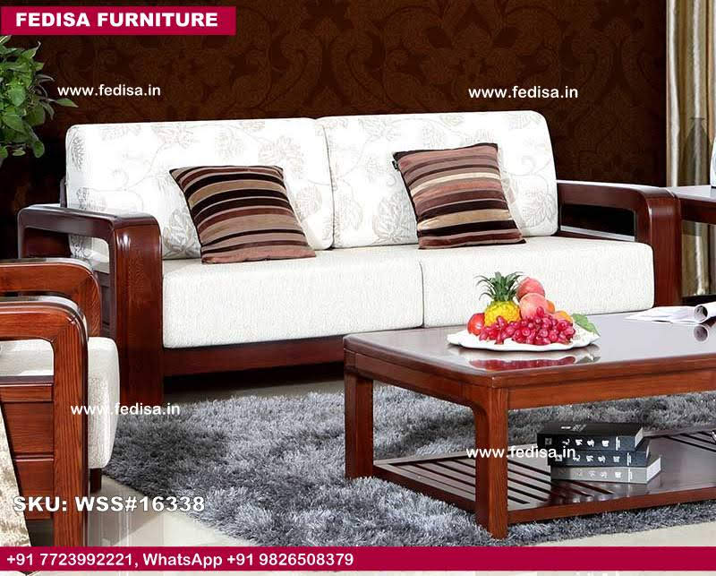 Wooden Sofa Set-4197