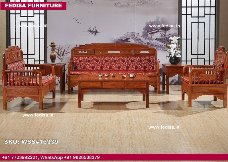 Wooden Sofa Set-4208