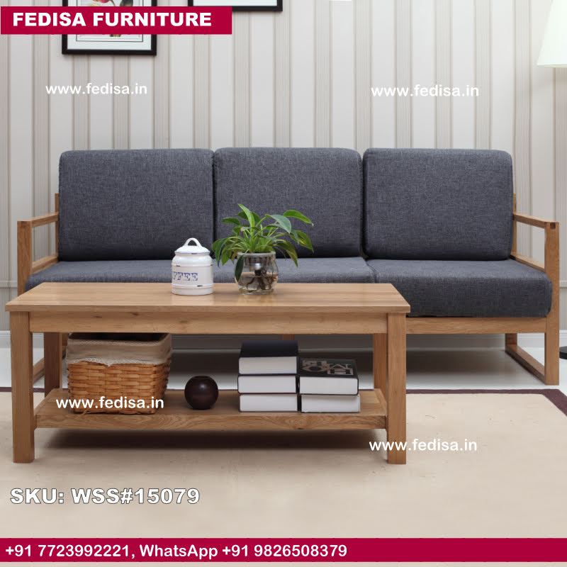 Wooden Sofa Set-4209