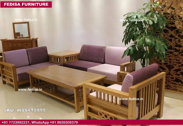 Wooden Sofa Set-4216