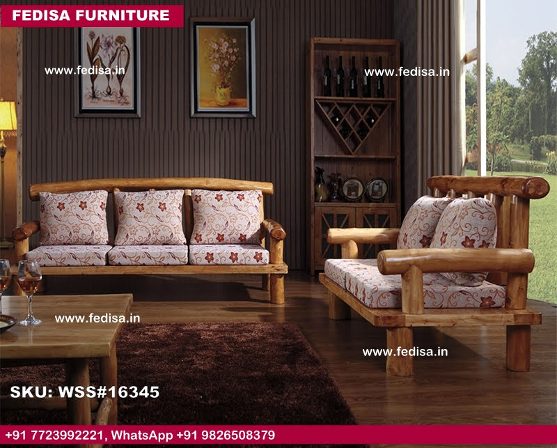 Wooden Sofa Set-4275