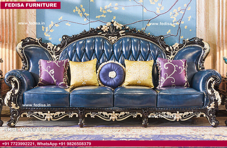 Wooden Sofa Set-4282