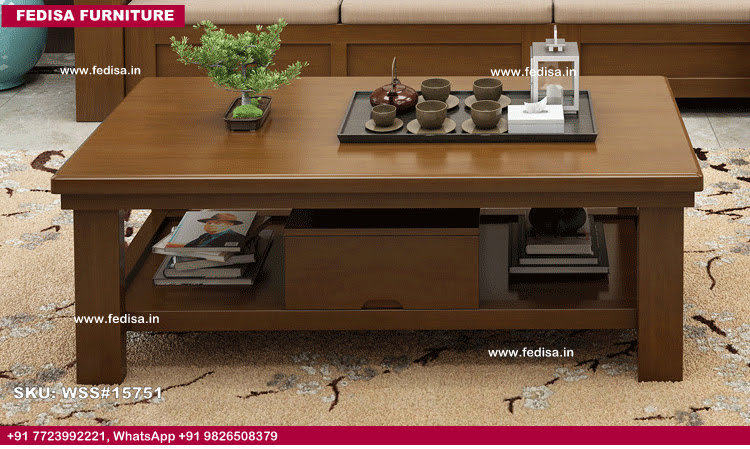 Wooden Sofa Set-4296