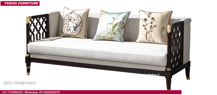 Wooden Sofa Set-4323