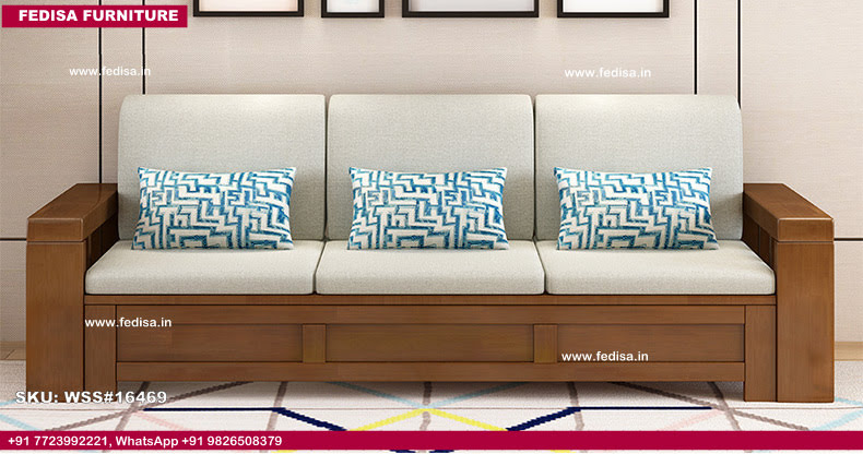 Wooden Sofa Set-4382
