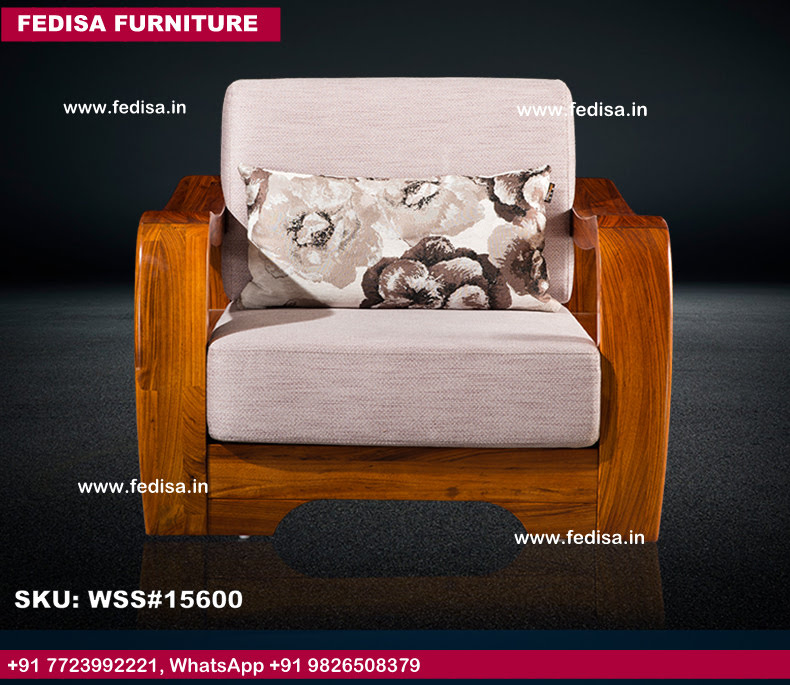 Wooden Sofa Set-4398