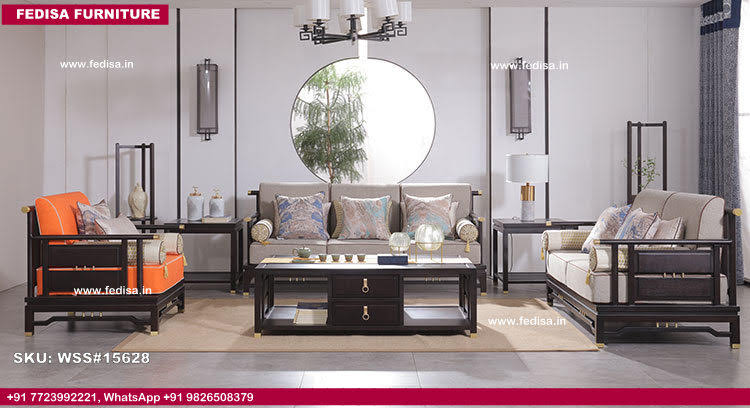 Wooden Sofa Set-4424