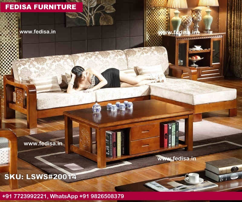 Wooden Sofa Set-4586