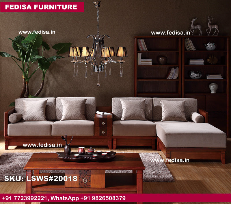 Wooden Sofa Set-4590
