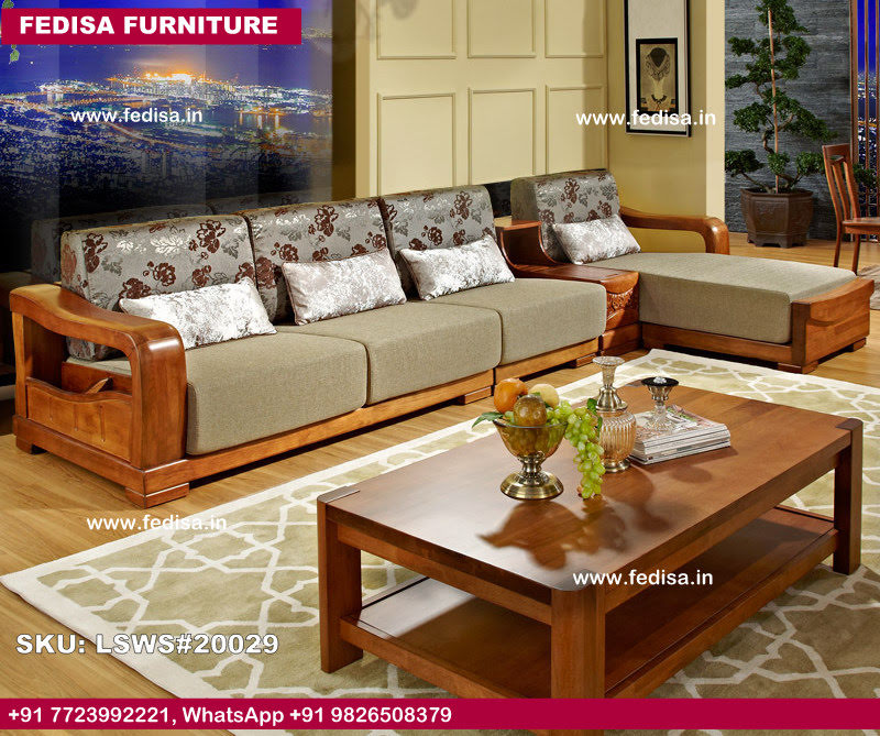 Wooden Sofa Set-4601