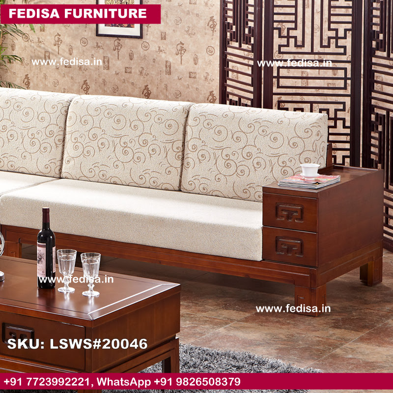 Wooden Sofa Set-4618