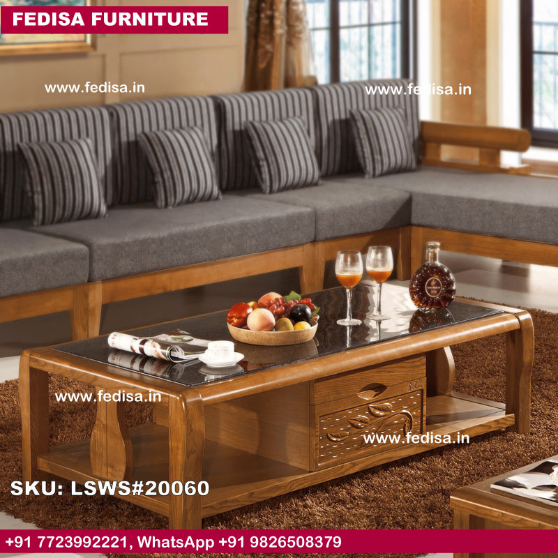 Wooden Sofa Set-4632