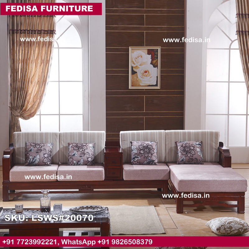 Wooden Sofa Set-4642