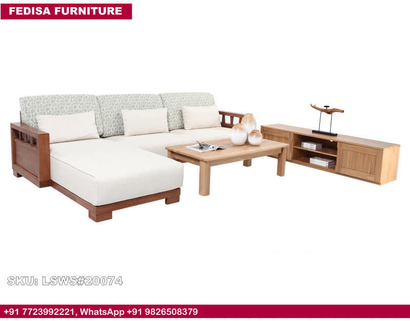 Wooden Sofa Set-4646