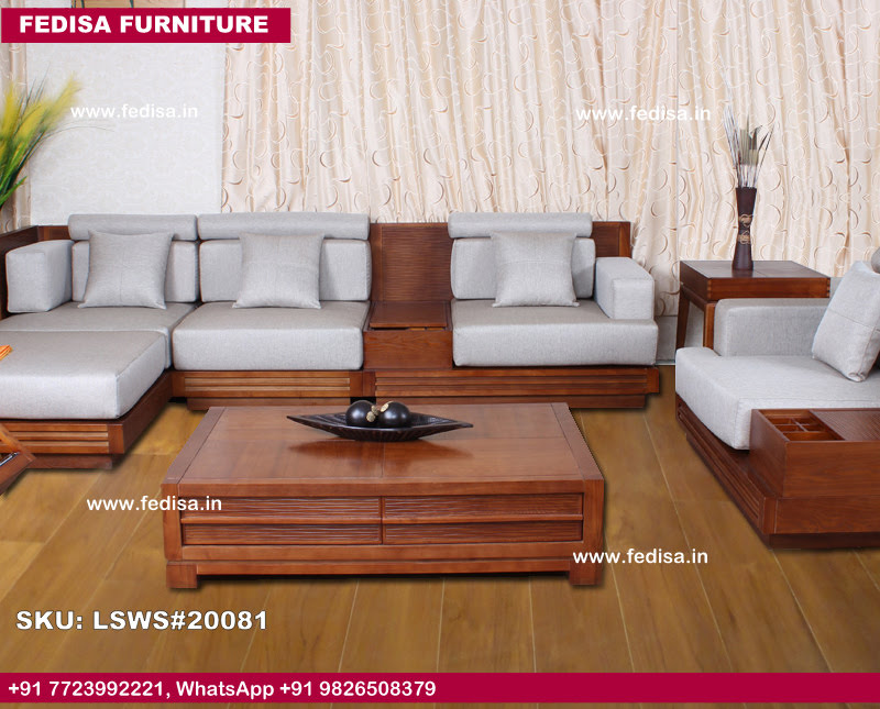 Wooden Sofa Set-4653
