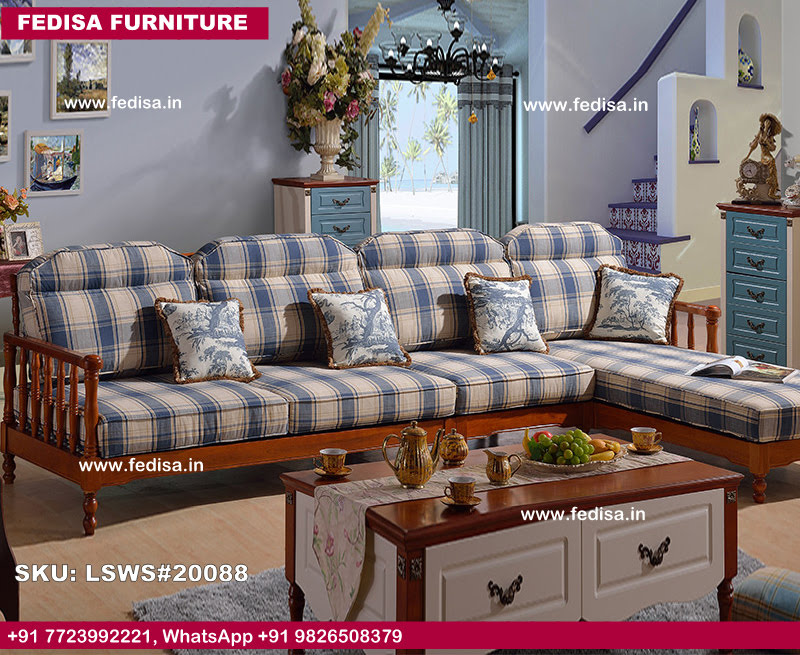 Wooden Sofa Set-4660