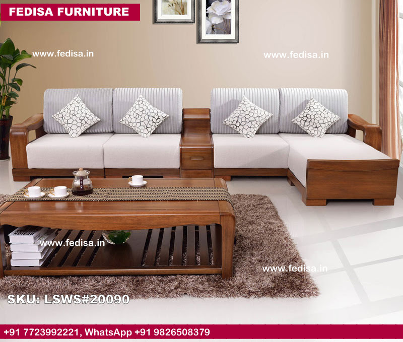 Wooden Sofa Set-4662