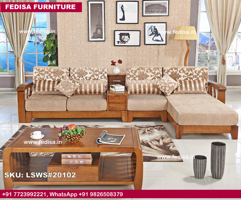 Wooden Sofa Set-4675