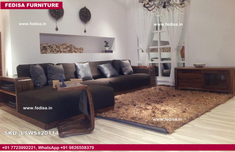Wooden Sofa Set-4687