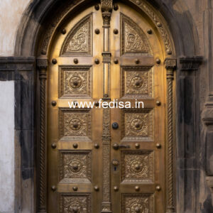 Brass Railing Design With Glass Combination Round Stairs Design