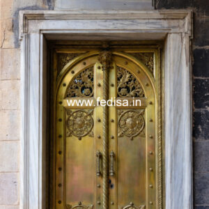 Brass Balcony Railing Design With Luxury Touch Modern Wood Stairs