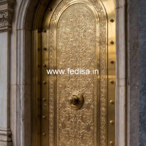 Luxury Brass Balcony Railing For Modern Architecture Structural Steel Stair Design