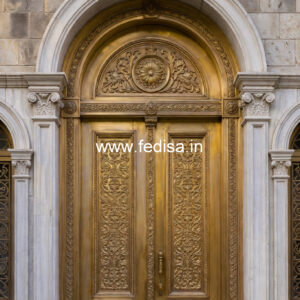 Elegant Brass Balcony Railing With Classic Design House Stairs Design Outside