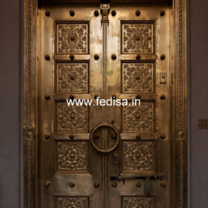 Decorative Brass Balcony Railing For Interior Design White Marble Stairs Design