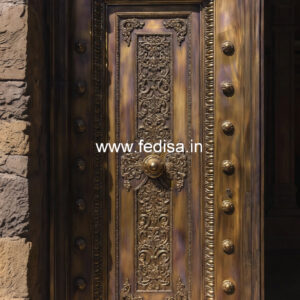 Luxury Brass Balcony Railing With Designer Finish Modern Iron Stair Railing