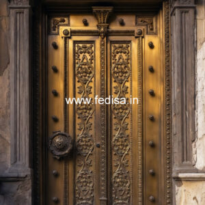 Designer Brass Staircase Handrail For Homes U Shaped Stairs Design