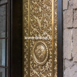 Antique Brass Balcony Railing Design For Interiors Modern Glass Staircase