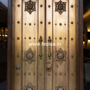 Antique Brass Staircase Railing With Classic Finish Stairs For Small House