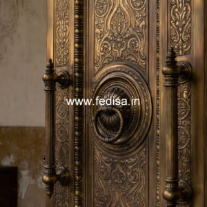 Modern Brass Staircase Railing With Premium Look Round Jina Design