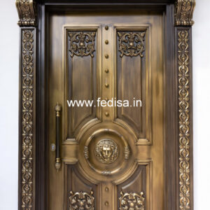 Designer Brass Balcony Railing With Unique Finish Two Stair House Design