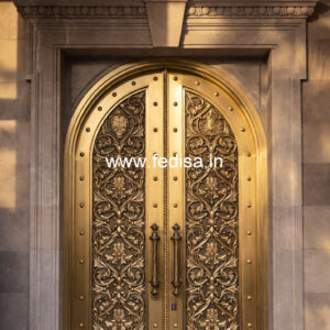 Decorative Brass Staircase Railing With Fine Finish Interior Concrete Stairs Design