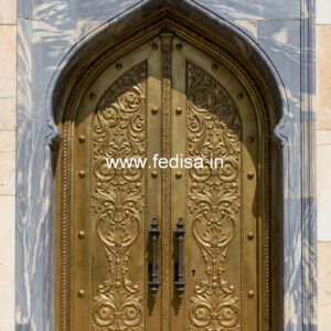 Decorative Brass Stair Railing For Villas Fire Escape Staircase Design