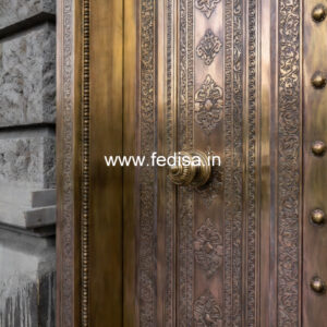 Decorative Brass Balcony Railing For Luxury Homes Entry Stairs Design