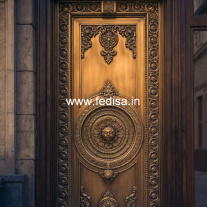 Luxury Brass Railing With Intricate Detailing Stairs Inside House Design