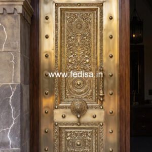 Brass Staircase Handrail Design For Modern Villas Laser Cut Stair Railing